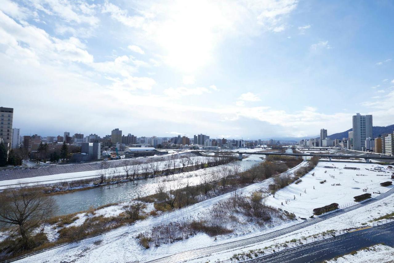 Riverside Hotel سابورو المظهر الخارجي الصورة